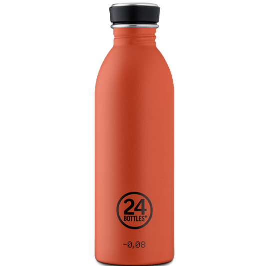 Gourde en inox couleur terracota pachino24 bottles