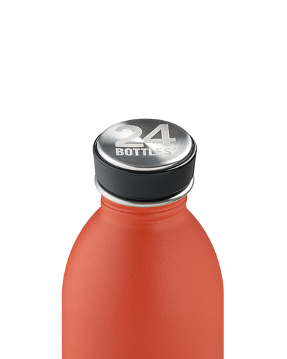 Gourde en inox couleur terracota pachino24 bottles