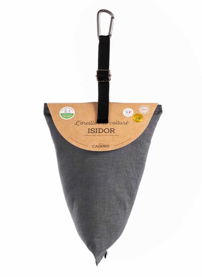 Isidor oreiller de voyage. Modèle chicago. Marque Petits cadors