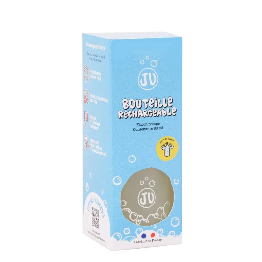 Ju bouteille en verre rechargeable 80ml