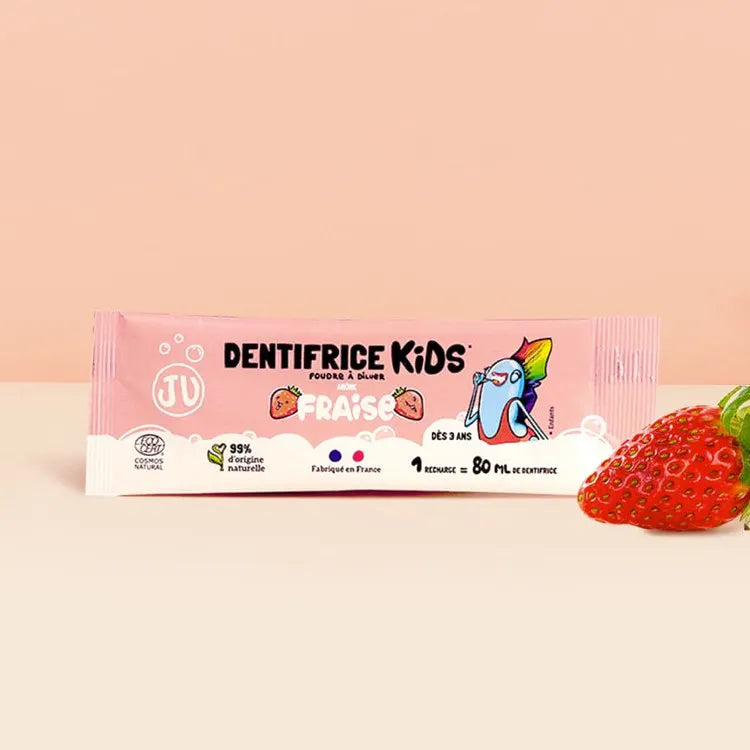 Dentifrice en poudre à diluer