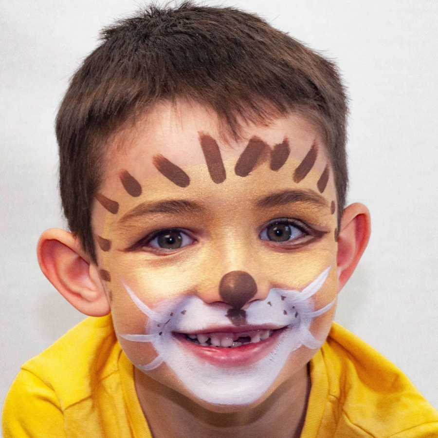 Kit de maquillage lion et girafe