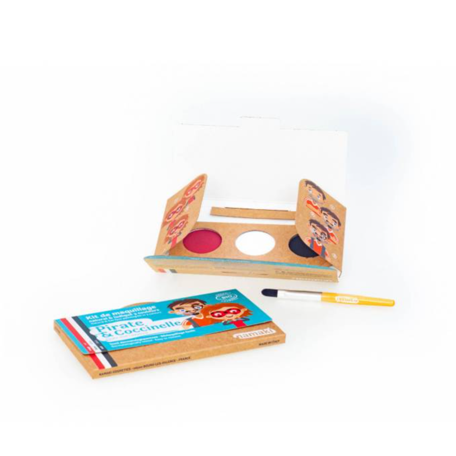 kit de maquillage pirate et coccinelle