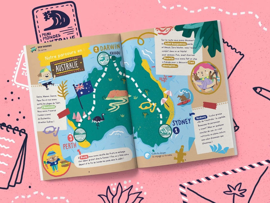 carnet de voyage Australie Les mini mondes