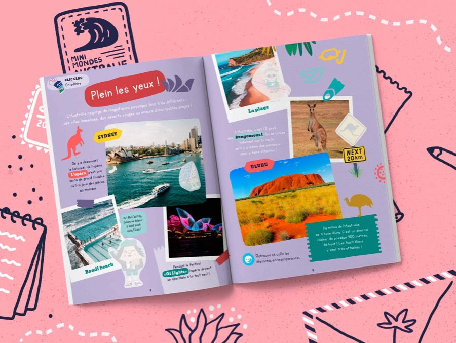 carnet de voyage Australie Les mini mondes