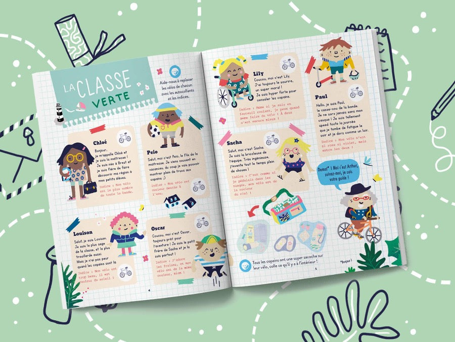 carnet de voyage Bretagne  Les mini mondes