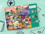 Carnet de voyage les mini mondes Inde 1-3 ans