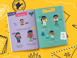 Carnet de voyage les mini mondes Inde 4-7 ans