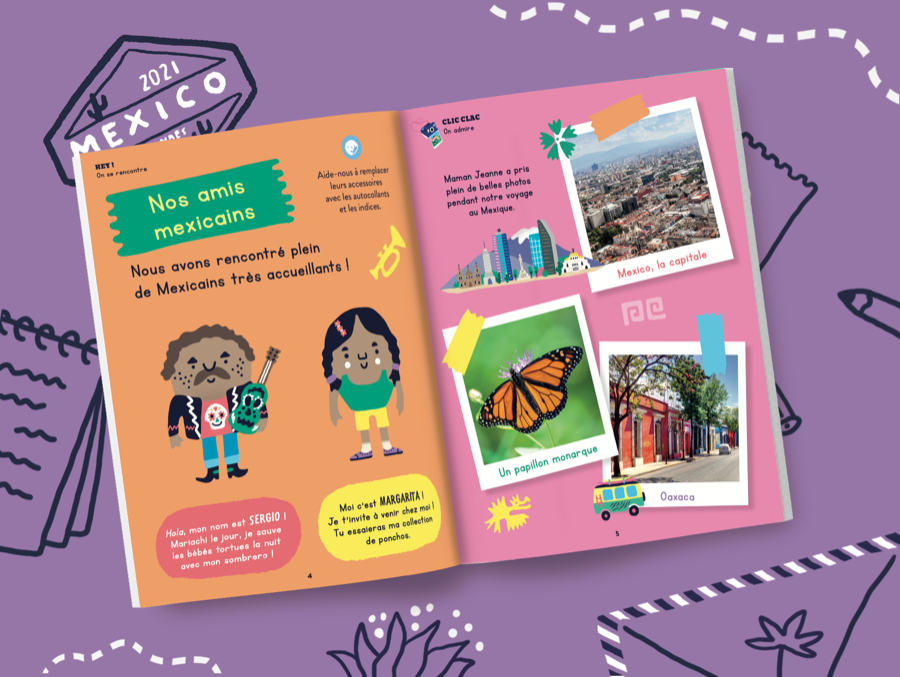 Les mini mondes Mexique 2-3 ans