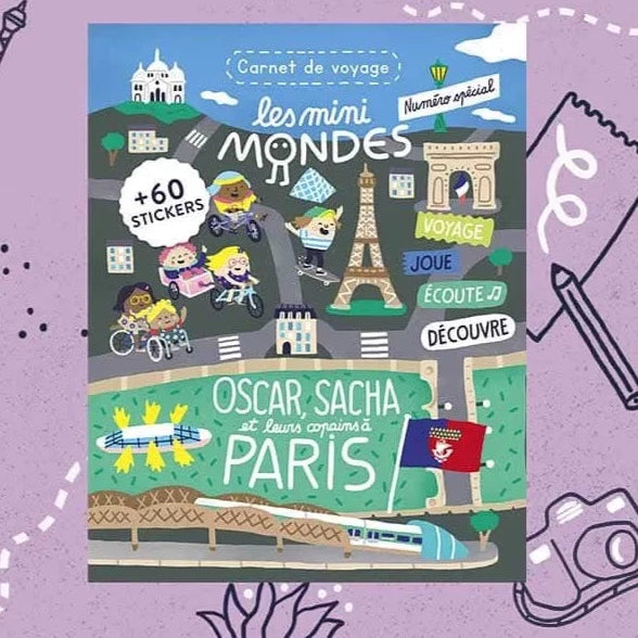 Cahier de voyage les mini mondes Paris