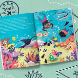 Carnet de voyage Les mini mondes Tahiti 4-7 ans