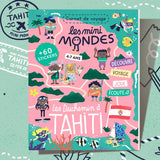 Carnet de voyage Les mini mondes Tahiti 4-7 ans