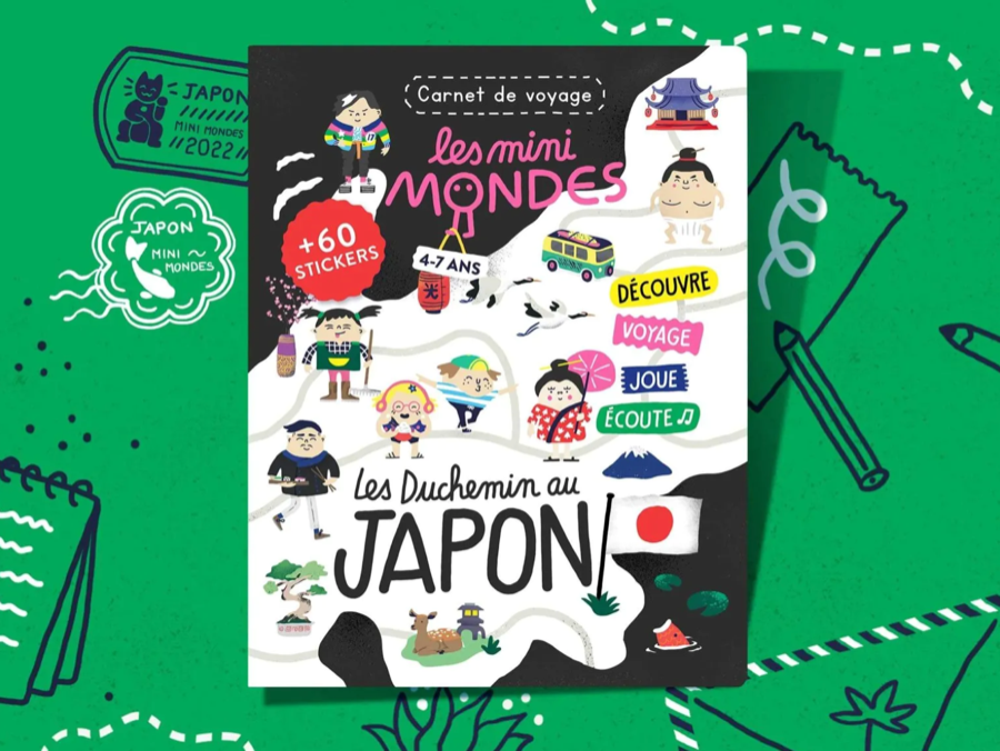 Magazine de voyage Japon 4-7 ans Les minis mondes