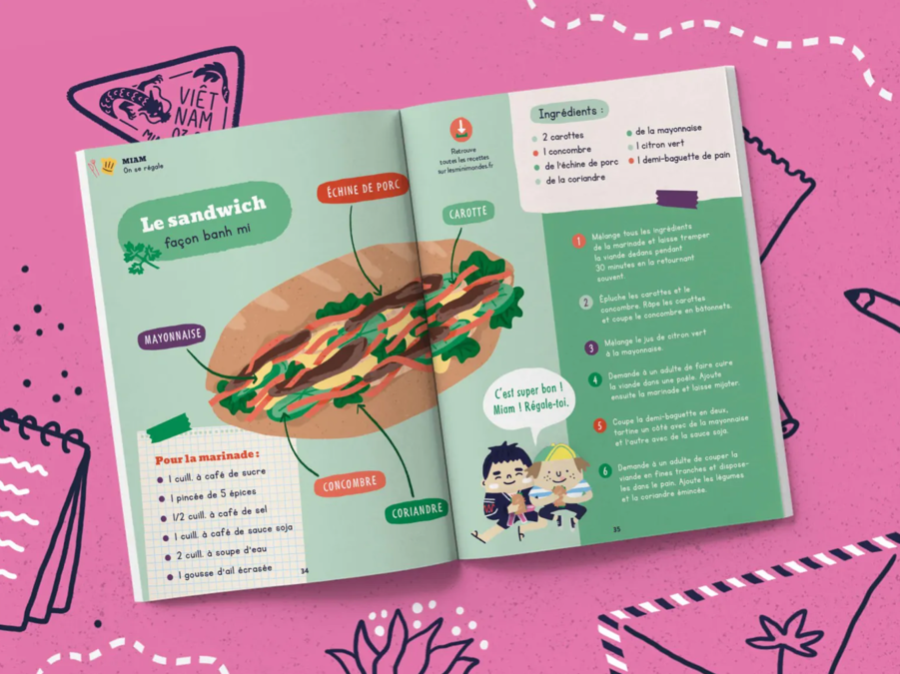 Magazine de voyage Vietnam 2-3 ans Les minis mondes