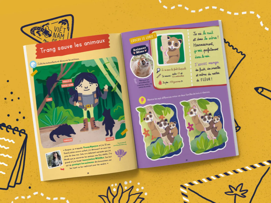 Magazine de voyage Vietnam 4-7 ans Les minis mondes