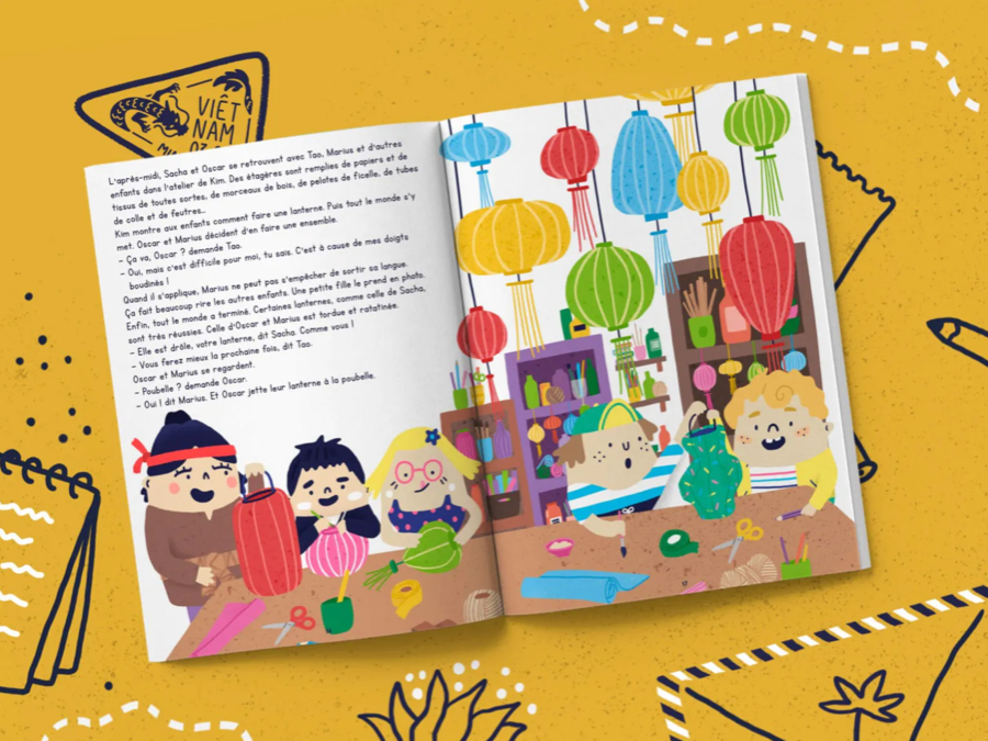 Magazine de voyage Vietnam 4-7 ans Les minis mondes