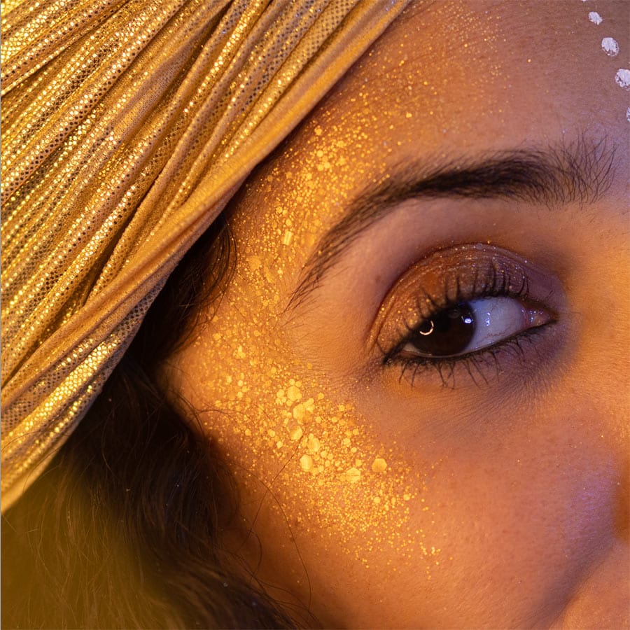 Paillettes biodégradables Queen du desert