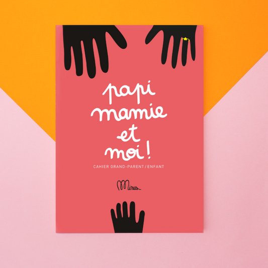 Papi, mamie et moi, livre à remplir à 2