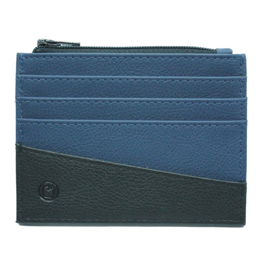 porte-cartes bleu noir