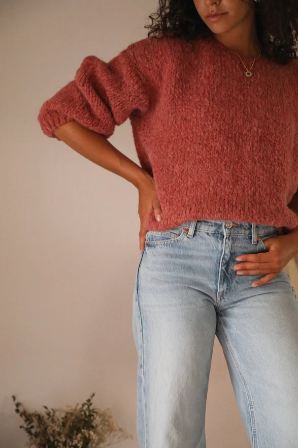 Pull en laine made in France. Tricot Jean Marc