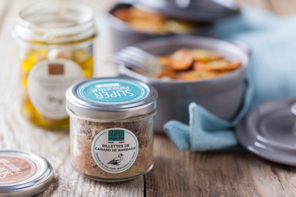 Rillettes de canard de barbarie Super producteur