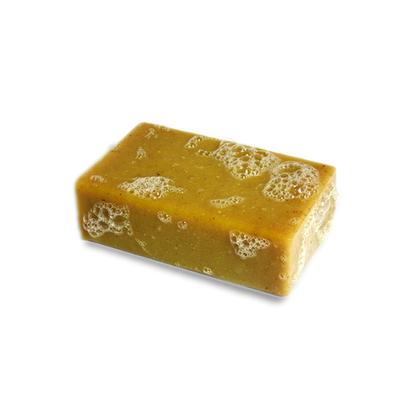 Texture savon Bio saponifié à froid Le Saint Bernard Clémence & Vivien