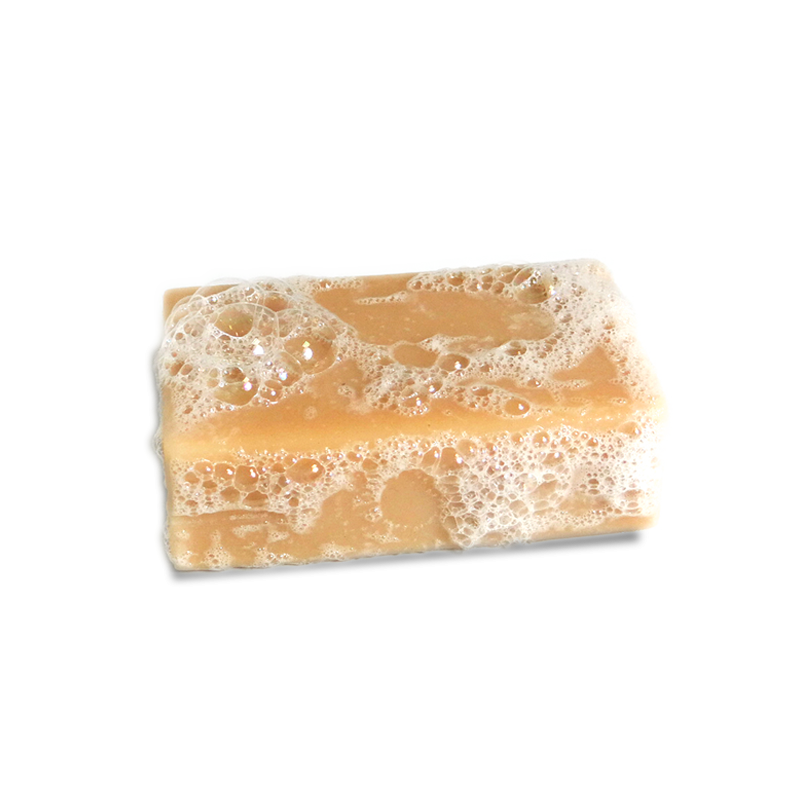 Texture savon Bio saponifié à froid Le Vahiné Clémence & Vivien