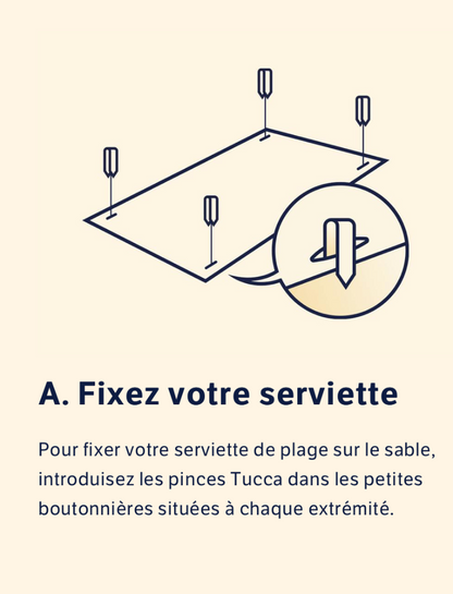 Serviettes de plage Tucca