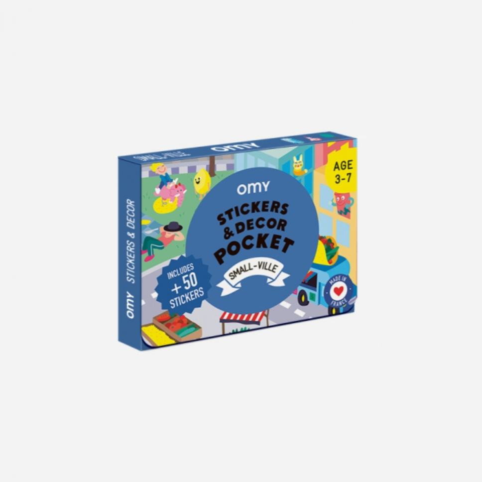 Stickers et decor small ville OMY