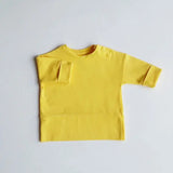 T-shirt évolutif jaune Pop kidz