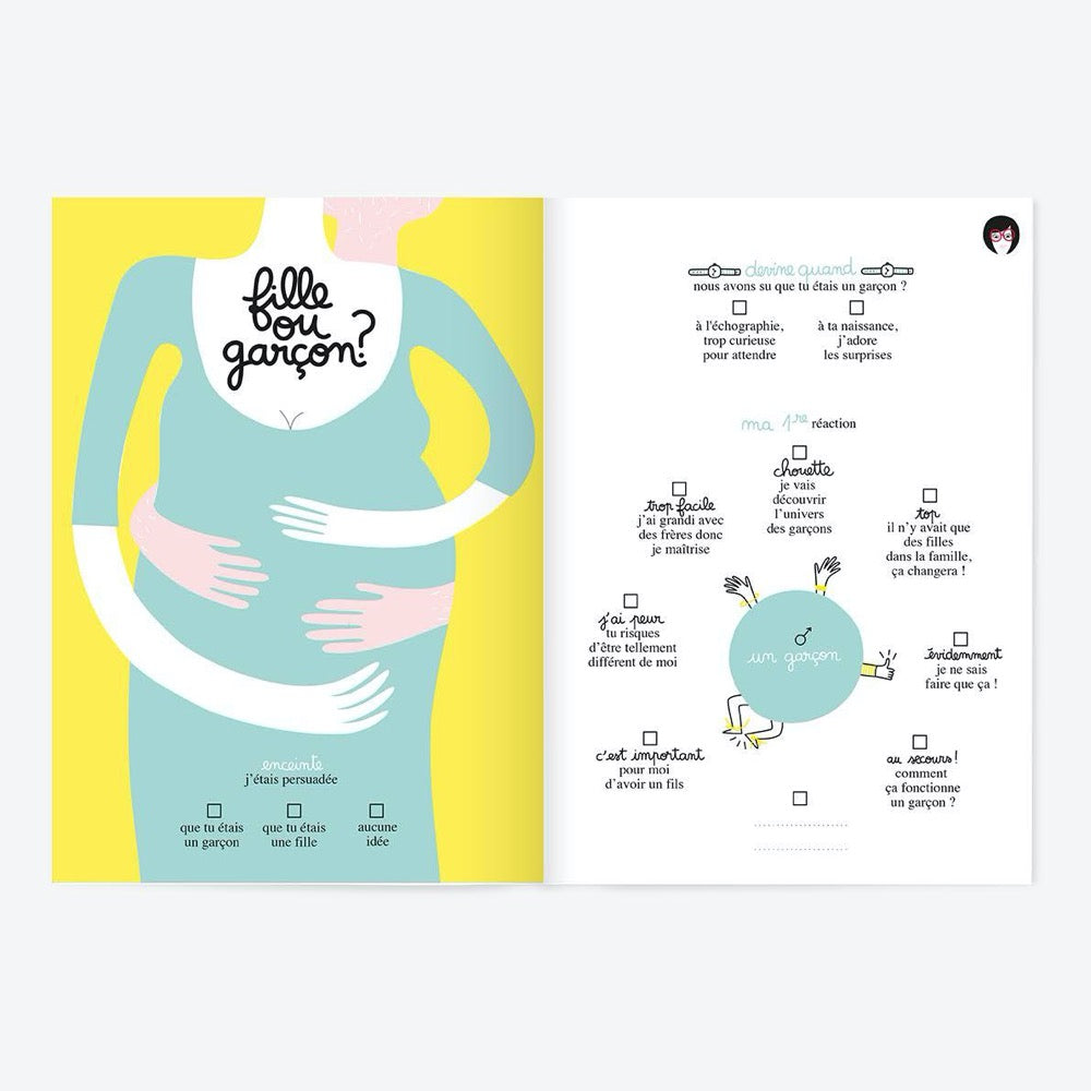 Telle mère tel fils, livre à remplir à 2. Edition minus