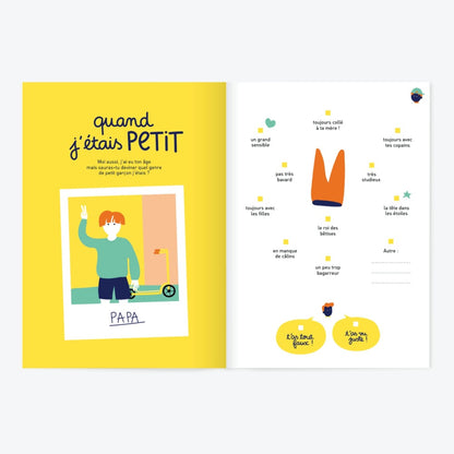 Telle mère tel fils, livre à remplir à 2. Edition minus