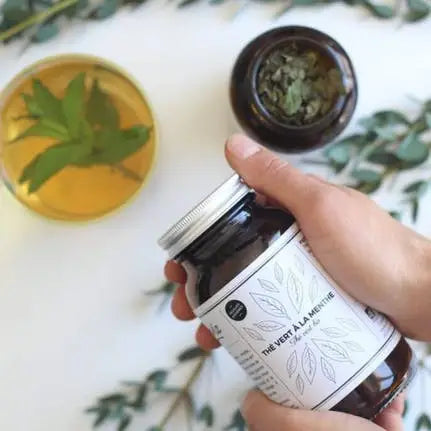 Thé vert à la menthe en vrac greenma