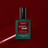 Vernis Dark Pansy green flash Manucurist