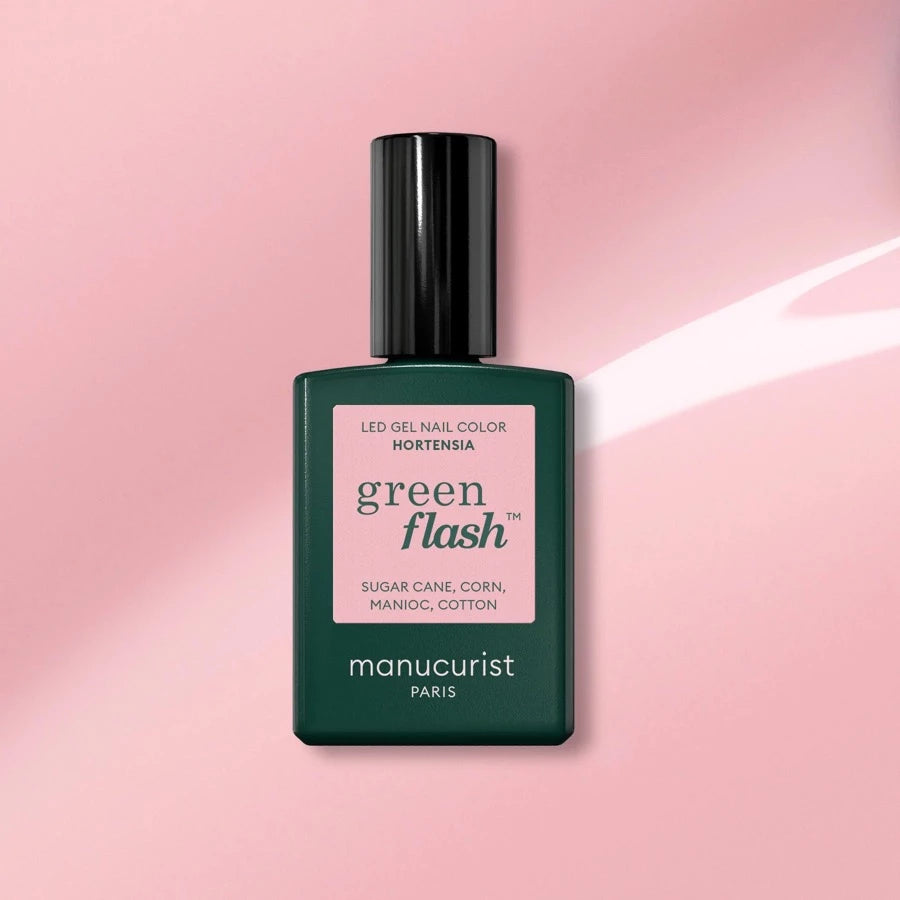 Vernis Hortencia Green Flash semi permanent Manucurist