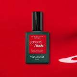 Vernis Poppy red green flash Manucurist