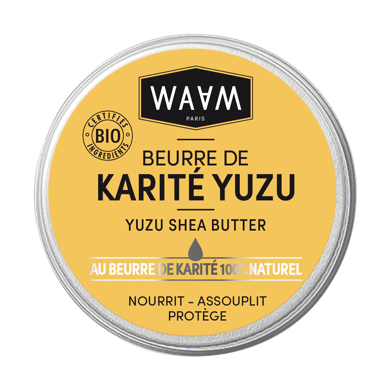 Beurre de karité brut au yuzu Bio Waam