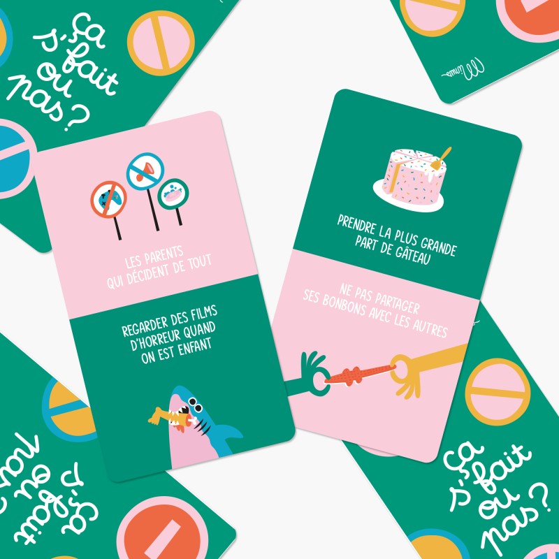 Jeux de cartes 5 minutes de moments complices Ça s'fait pas