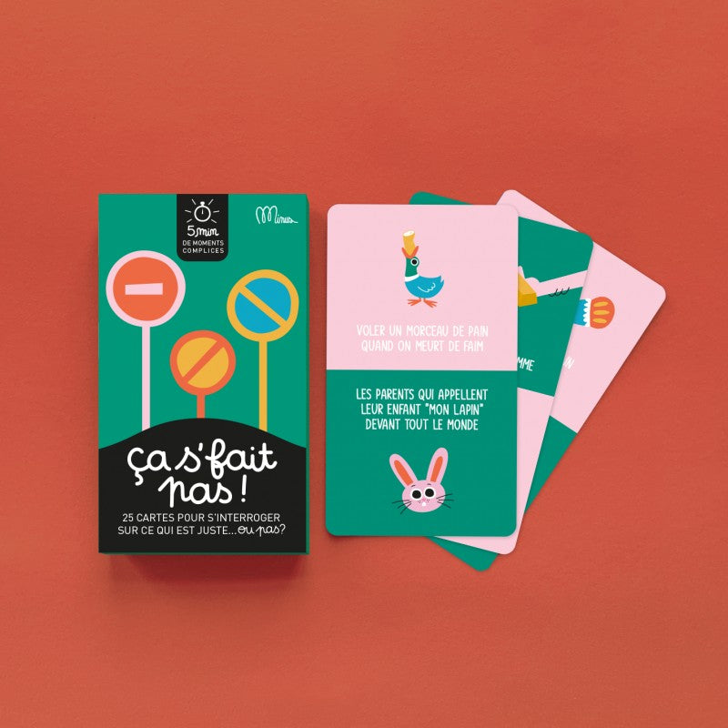 Jeux de cartes 5 minutes de moments complices Ça s'fait pas