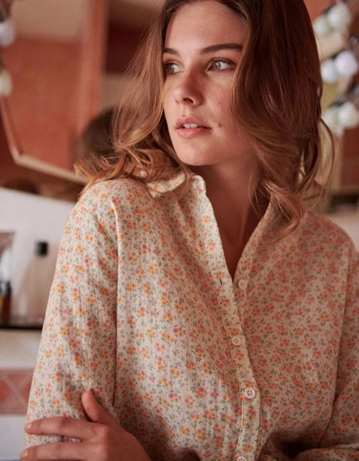 Pyjama en coton discount femme