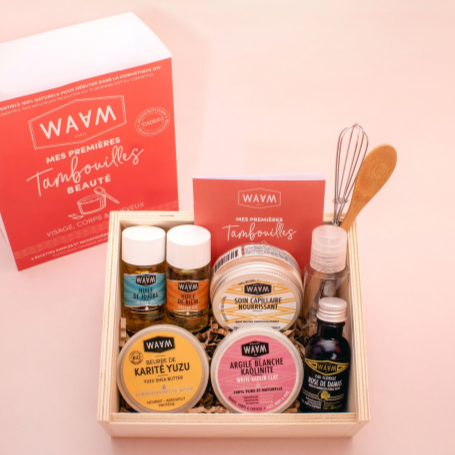 Coffret DIY Mes première tambouilles beauté Waam