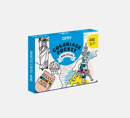 Coloriage de poche Mini Atlas