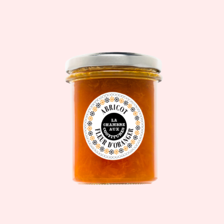 Confiture abricot fleur d'oranger