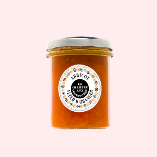Confiture abricot fleur d'oranger