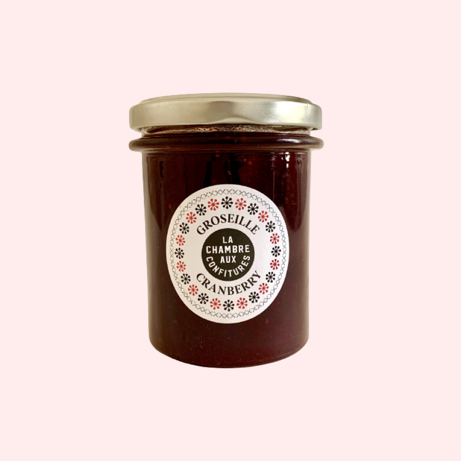 Confiture groseille cranberry la chambre aux confitures