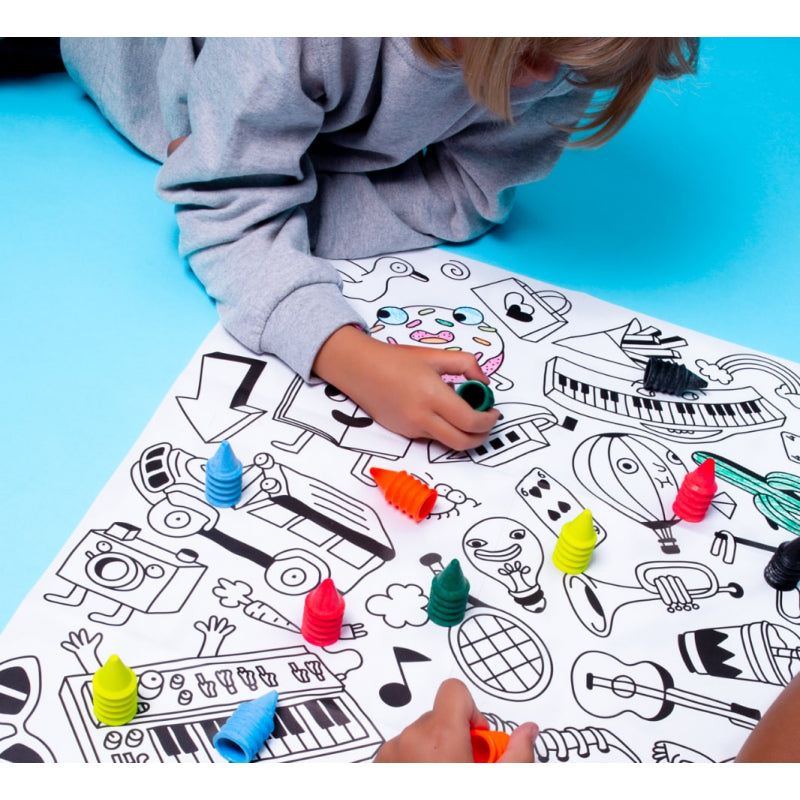 finger crayons