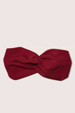 Headband uni Bordeaux Made in Paris Laure Derrey