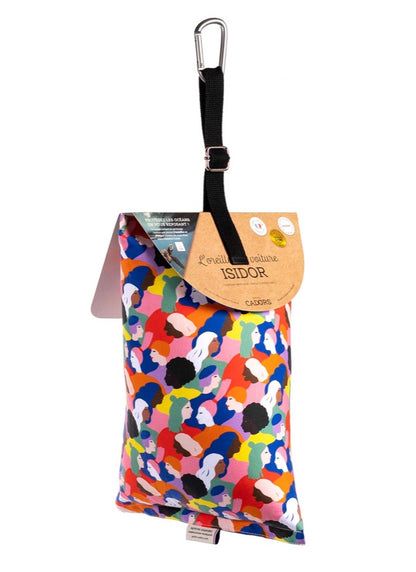 Isidor, oreiller de voyage. Modèle Barcelone. Marque Les petits cadors