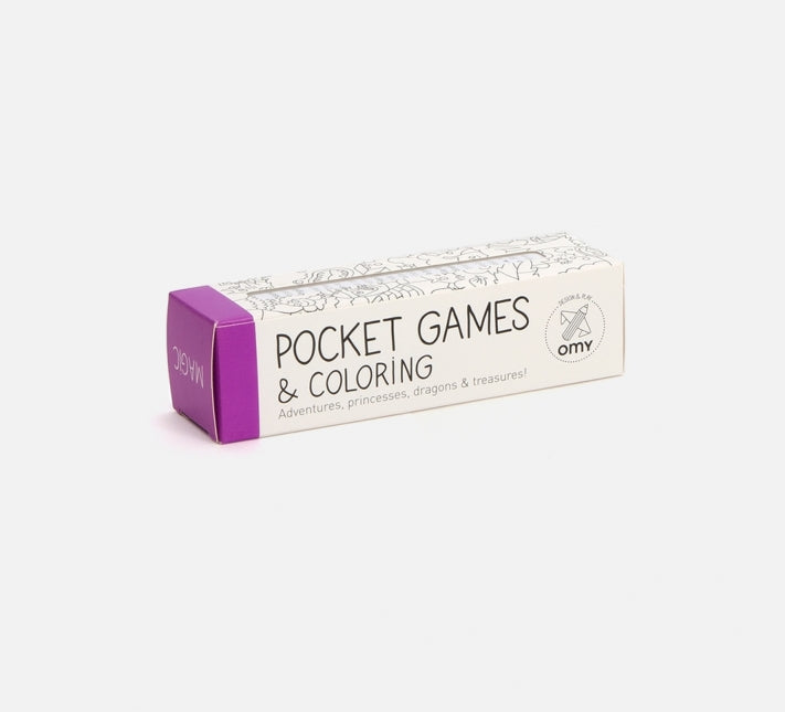 Pocket games & coloring Ocean OMY