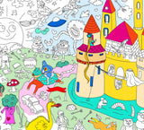 Poster géant à colorier Magic OMY